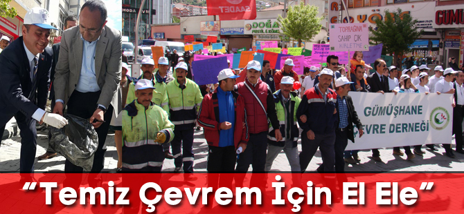 “Temiz Çevrem İçin El Ele”