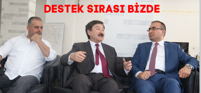 DESTEK SIRASI BİZDE