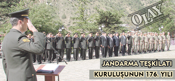 JANDARMA TEŞKİLATI KURULUŞUNUN 176. YILI