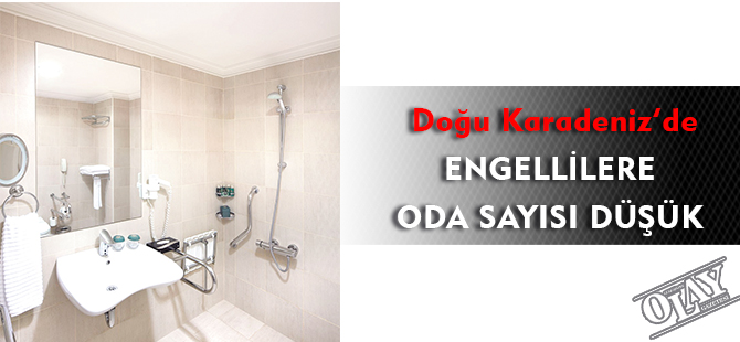 DOĞU KARADENİZ’DE ENGELLİLERE ODA SAYISI DÜŞÜK