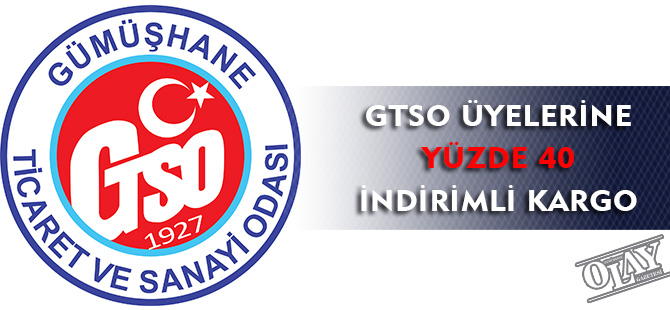 GTSO ÜYELERİNE YÜZDE 40 İNDİRİMLİ KARGO