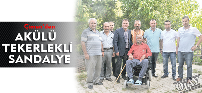 ÇİMEN'DEN AKÜLÜ TEKERLEKLİ SANDALYE