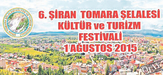 ŞİRAN'DA 6.KEZ FESTİVAL COŞKUSU YAŞANACAK