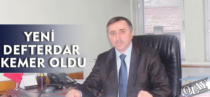 YENİ DEFTERDAR KEMER OLDU