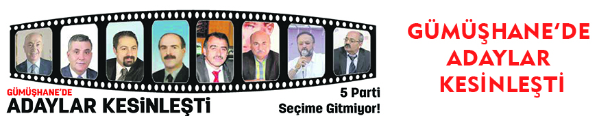 ADAYLAR KESİNLEŞTİ, 5 PARTİ SEÇİME GİRMİYOR