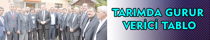 TARIMDA GURUR VERİCİ TABLO