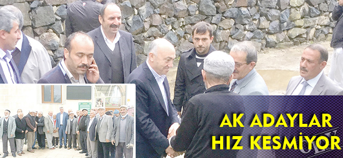 AK ADAYLAR HIZ KESMİYOR