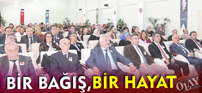 BİR BAĞIŞ, BİR HAYAT