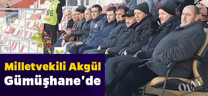 Milletvekili Akgül Gümüşhane'de