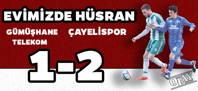 Gümüşhane Telekom-1 Çayelispor-2