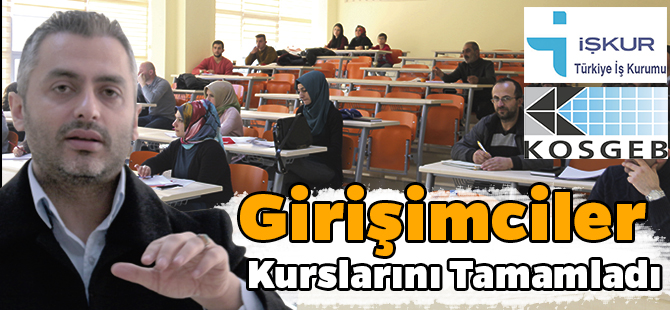 Girişimciler Kurslarını Tamamladı