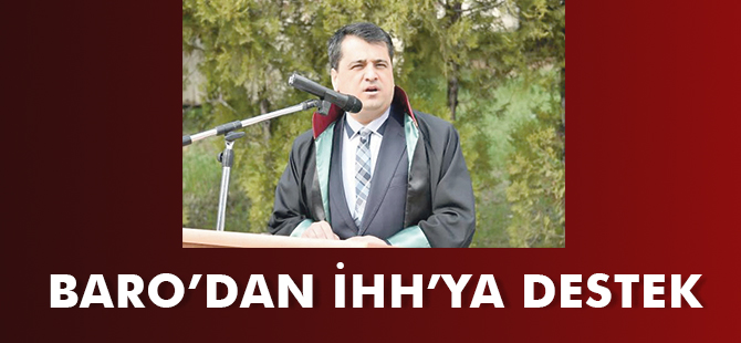 BARO’DAN İHH’YA DESTEK