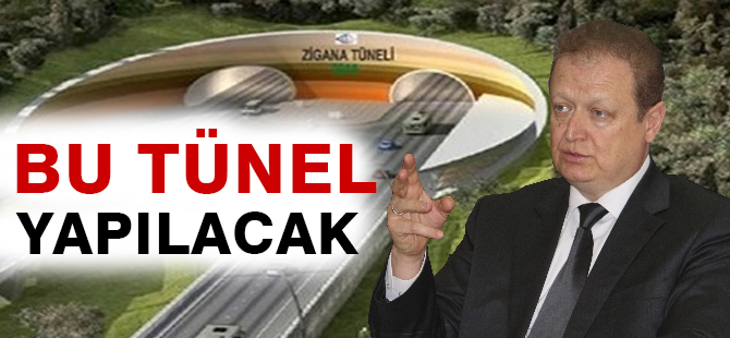 Vali Yavuz: “Bu  tünel yapılacak”