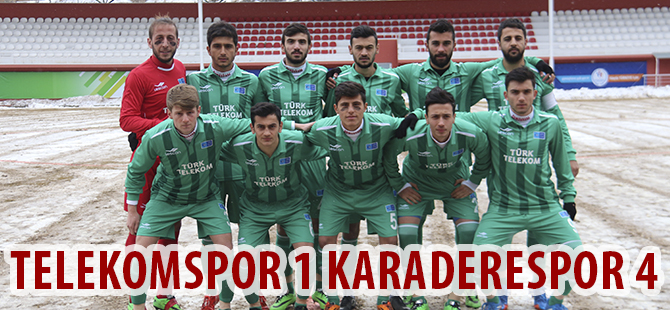 TELEKOMSPOR 1 KARADERESPOR 4