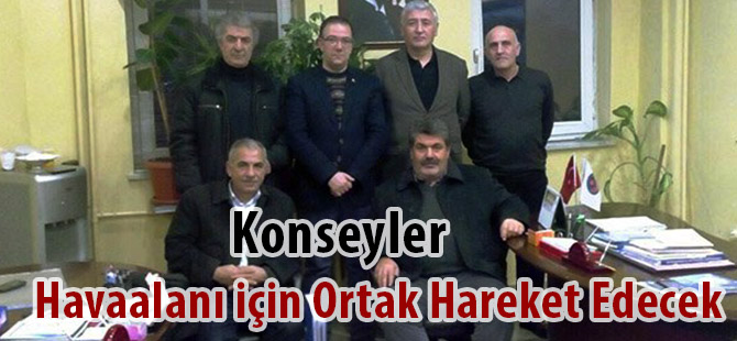 Konseyler Havaalanı için Ortak Hareket Edecek