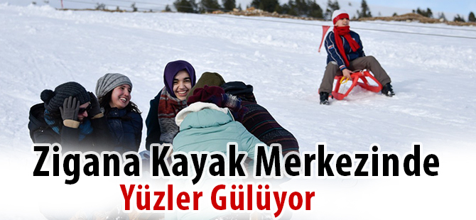 Zigana Kayak Merkezinde Yüzler Gülüyor