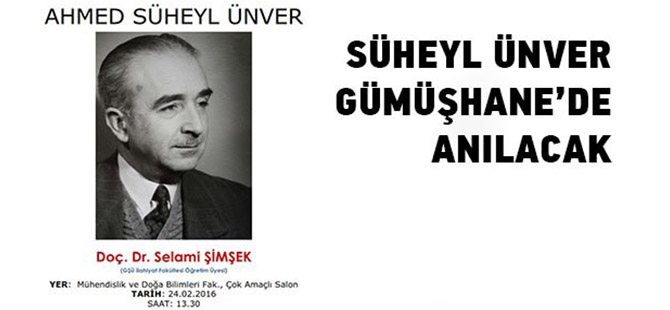 Süheyl Ünver Anlatılacak