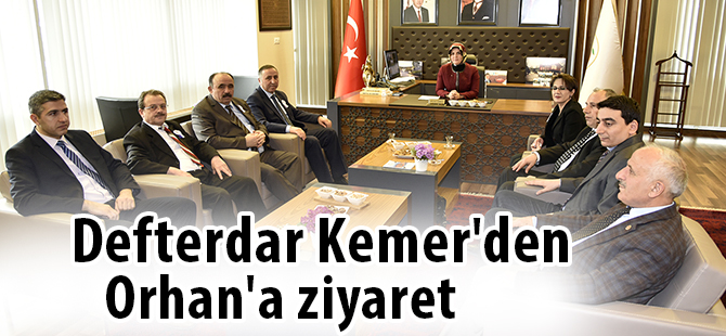 Defterdar Kemer'den Orhan'a ziyaret