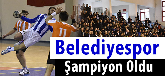 Gümüşhane Belediyesi Spor Kulübü Hentbol Takımı Şampiyon Oldu