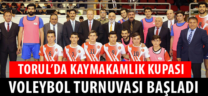 TORUL’DA KAYMAKAMLIK KUPASI VOLEYBOL TURNUVASI BAŞLADI