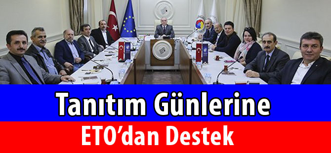 Tanıtım Günlerine ETO’dan Destek