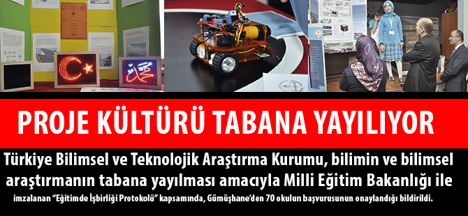 PROJE KÜLTÜRÜ TABANA YAYILIYOR