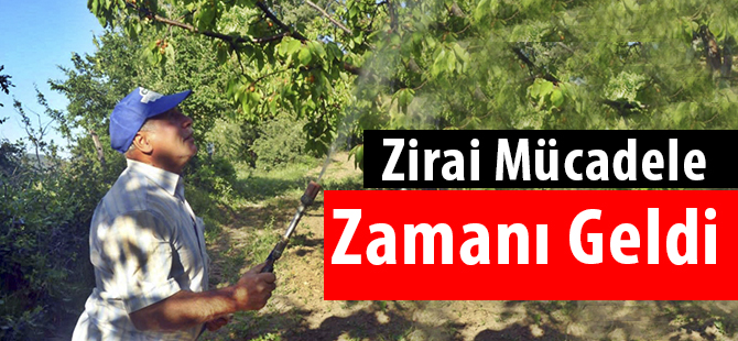 Zirai Mücadele Zamanı Geldi