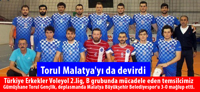 Torul Malatya'yı da devirdi