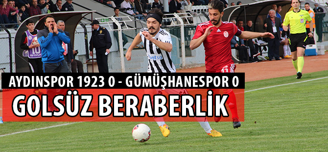 AYDINSPOR 1923 0 - GÜMÜŞHANESPOR 0