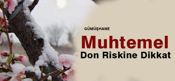 Muhtemel Don Riskine Dikkat