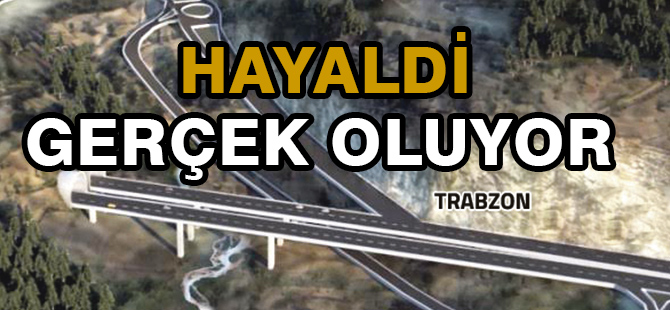 “HAYALDİ, GERÇEK OLUYOR”