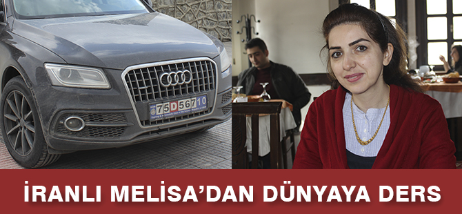 İRANLI MELİSA’DAN DÜNYAYA DERS