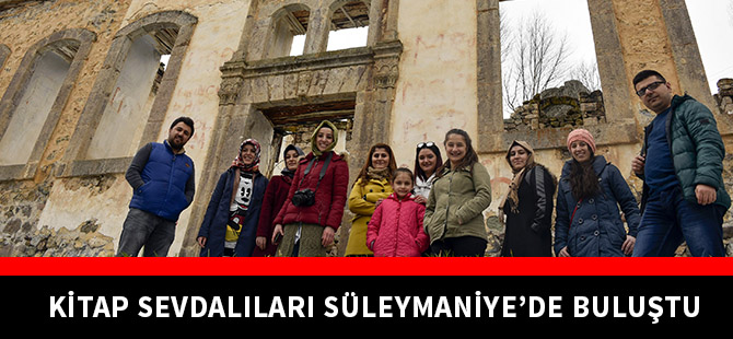 KİTAP SEVDALILARI SÜLEYMANİYE’DE BULUŞTU