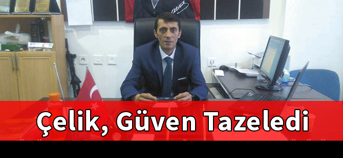 Çelik, güven tazeledi