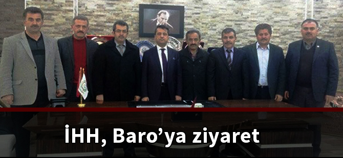 İHH, Baro’ya ziyaret