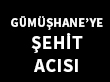 GÜMÜŞHANE'YE ŞEHİT ACISI