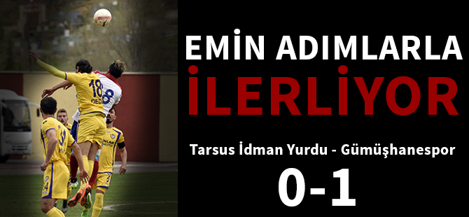 EMİN ADIMLARLA İLERLİYOR