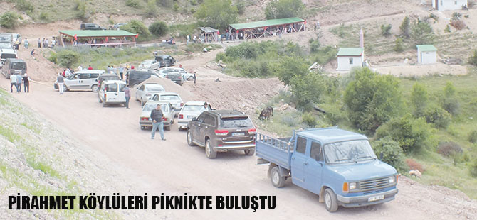 PİRAHMET KÖYLÜLERİ PİKNİKTE BULUŞTU