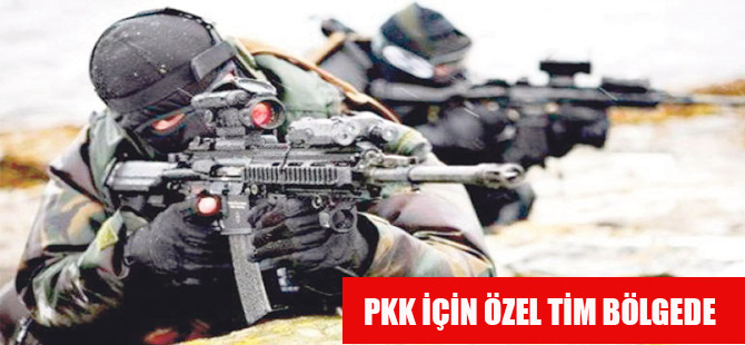 PKK İÇİN ÖZEL TİM BÖLGEDE