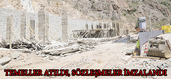 TEMELLER ATILDI, SÖZLEŞMELER İMZALANDI