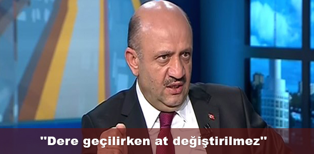 ''Dere geçilirken at değiştirilmez''