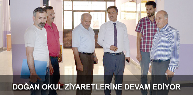 DOĞAN OKUL ZİYARETLERİNE DEVAM EDİYOR