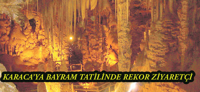 KARACA’YA BAYRAM TATİLİNDE REKOR ZİYARETÇİ