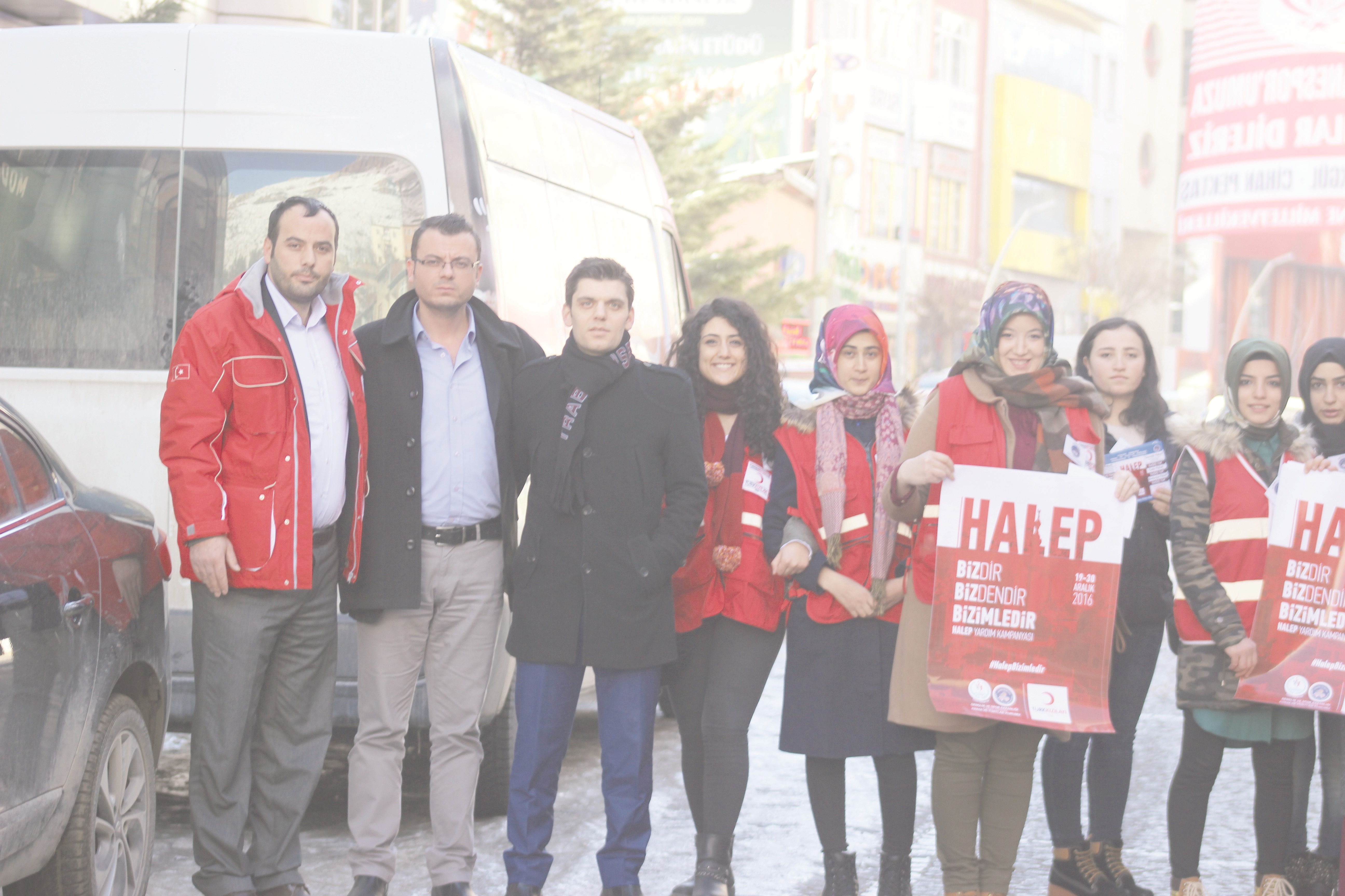 KYK VE TÜRK KIZILAYINDAN HALEP SEFERBERLİĞİ