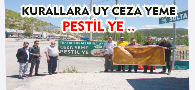 Kurallara Uy Ceza Yeme Pestil Ye