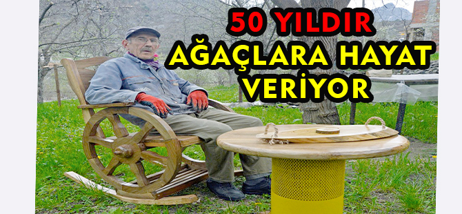 50 Yıldır Ağaçlara Hayat Veriyor