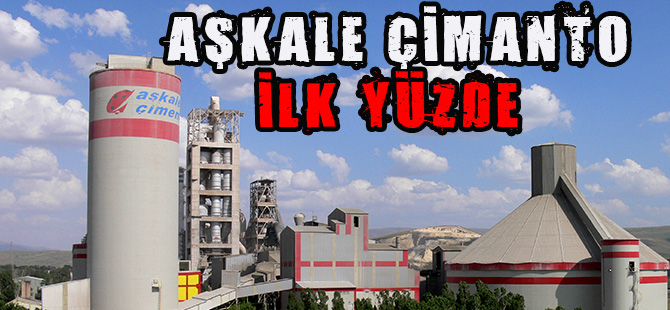 Aşkale Çimento ilk yüzde