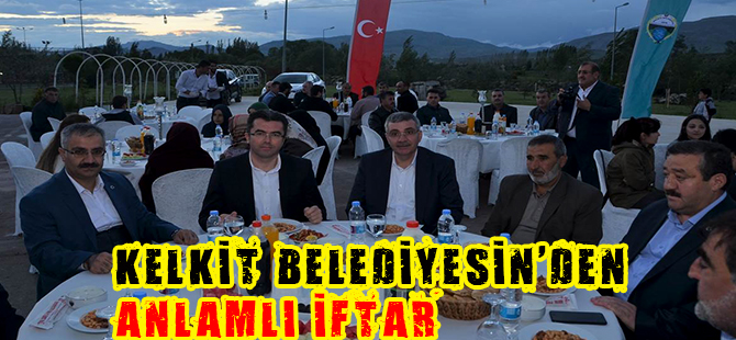 KELKİT BELEDİYESİNDEN ANLAMLI İFTAR