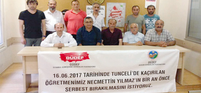 STK'LARDAN NECMETTİN ÖĞRETMEN ÇAĞRISI