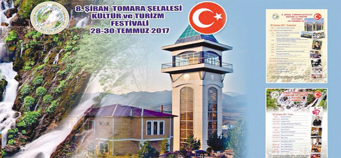 ŞİRAN TOMARA FESTİVALİ PROGRAMI BELLİ OLDU